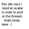 User avatar