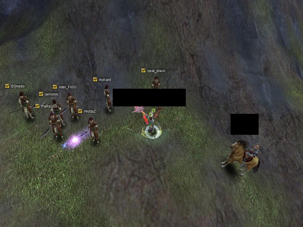 I tried to lure mobs but the plvler wasnt afk and killed them all. :(