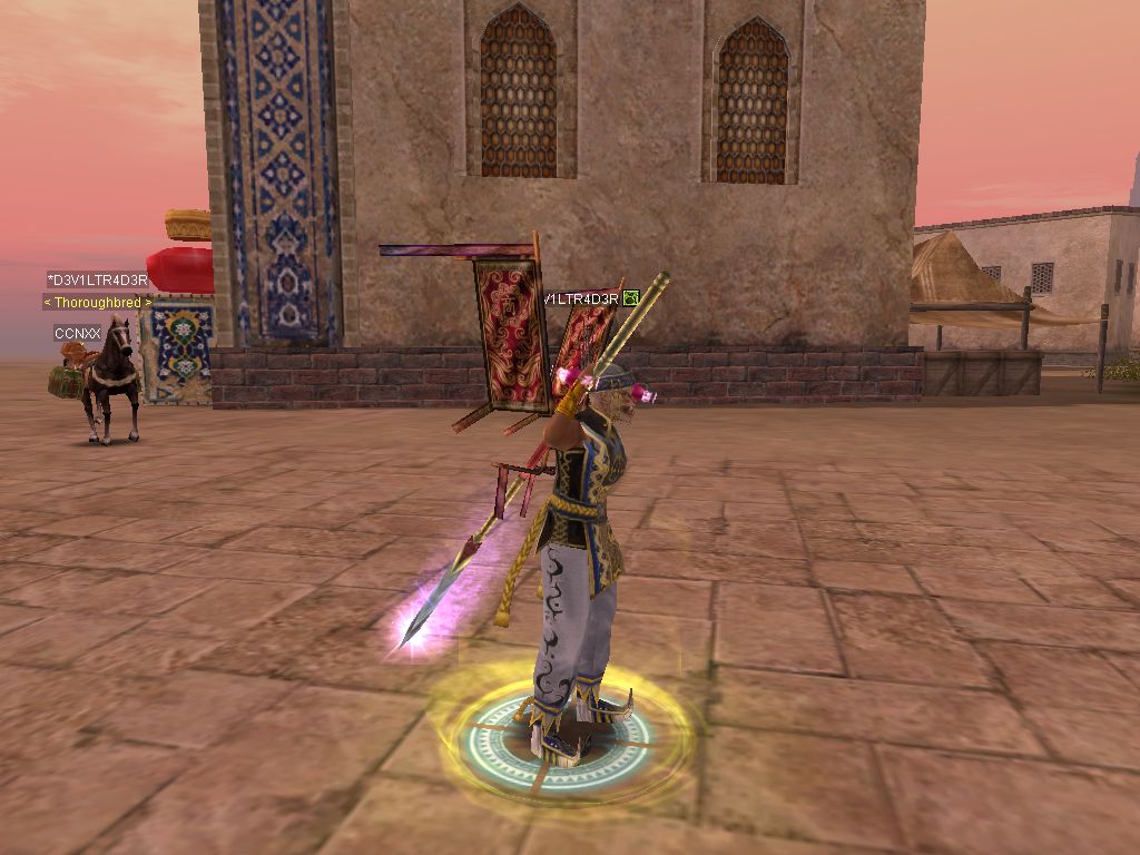 Red Trader Flag male