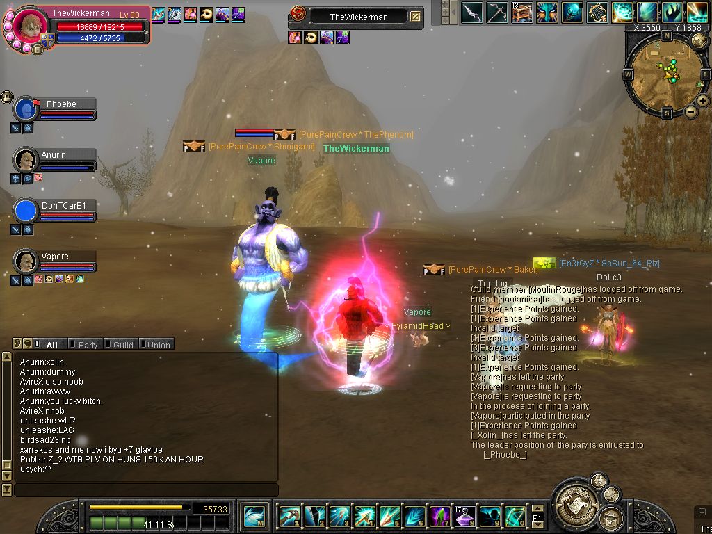 normal sized + zerked sized genies