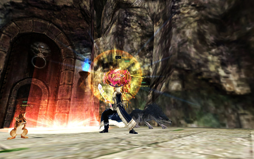 waiting to get in :)