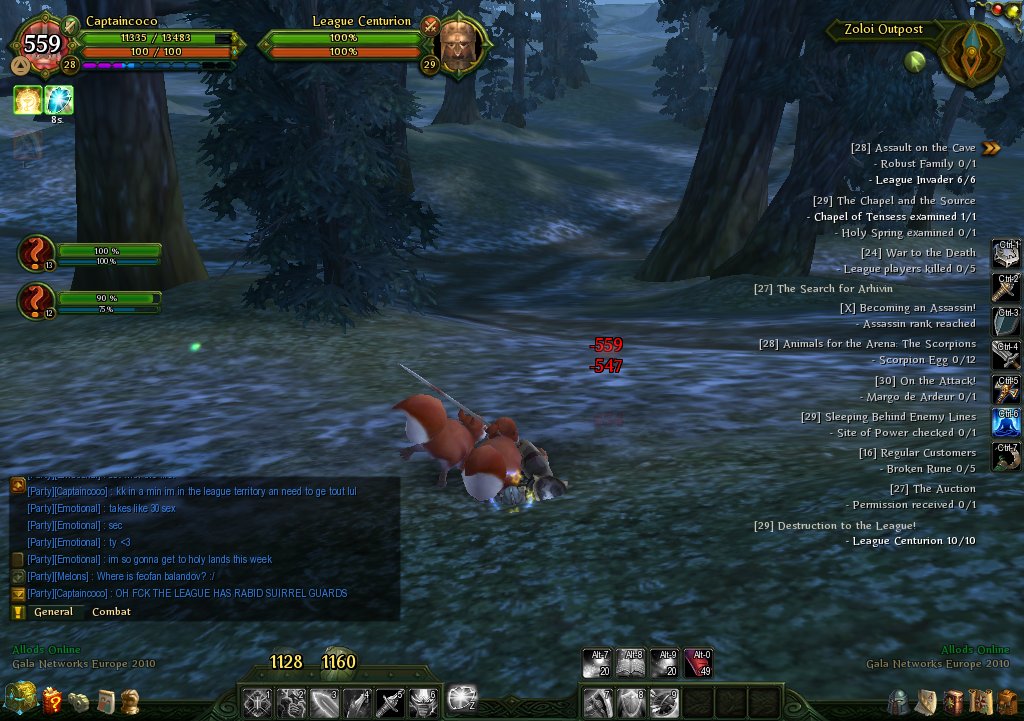 Attack of the demon squirrels