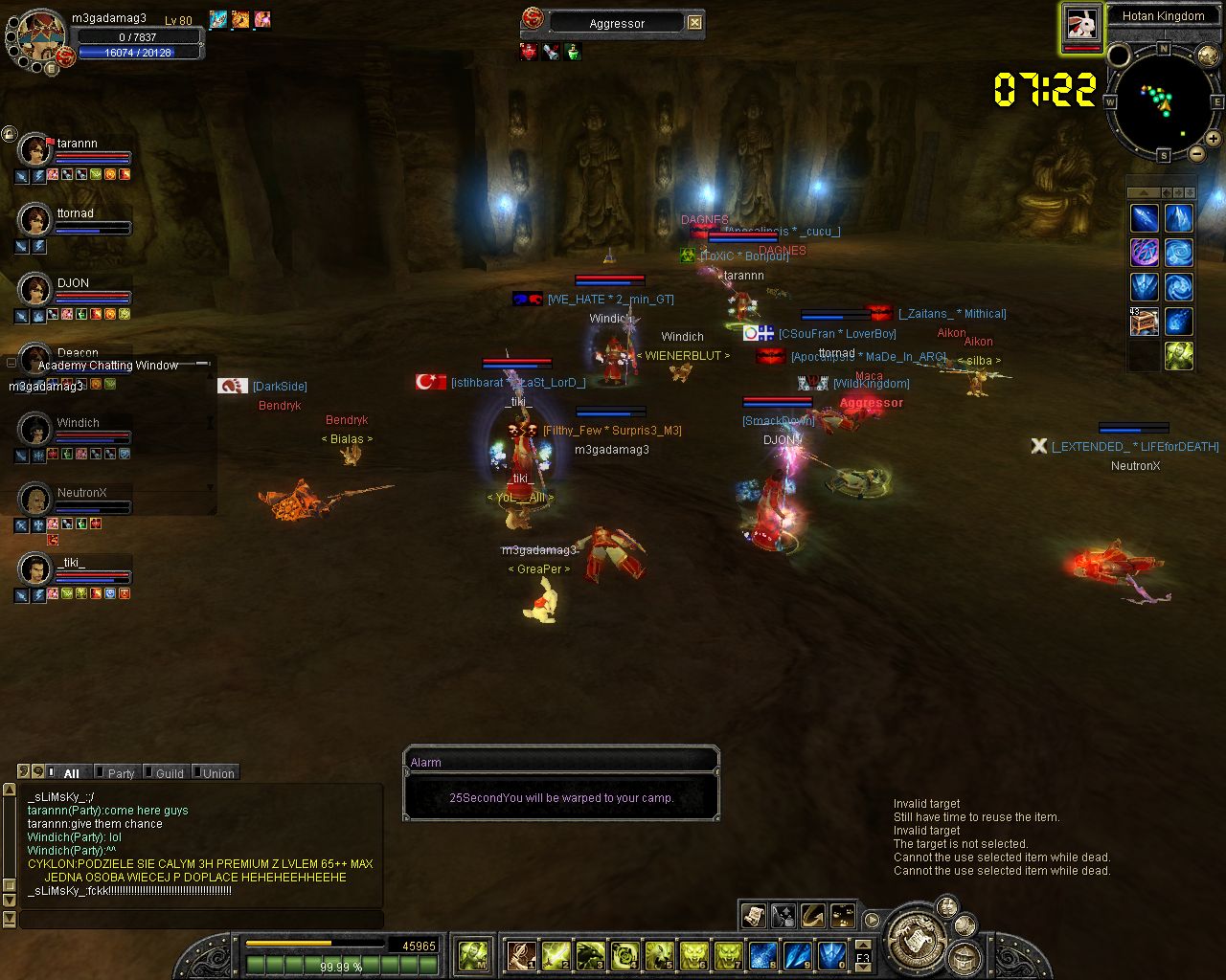 Our team raping the scene