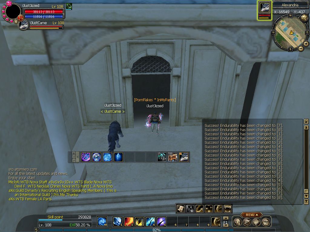 +8 my Garm Equips. I have. Its was Awsome...